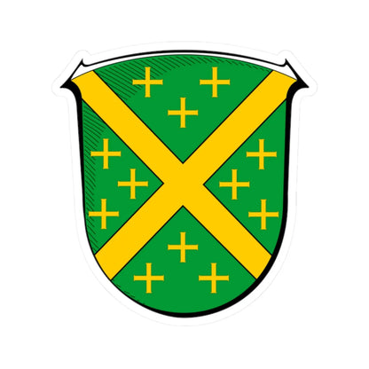 Wappen Merenberg (Germany) (Coat of Arms) STICKER Vinyl Kiss-Cut Decal 2 Inch White - The Sticker Space