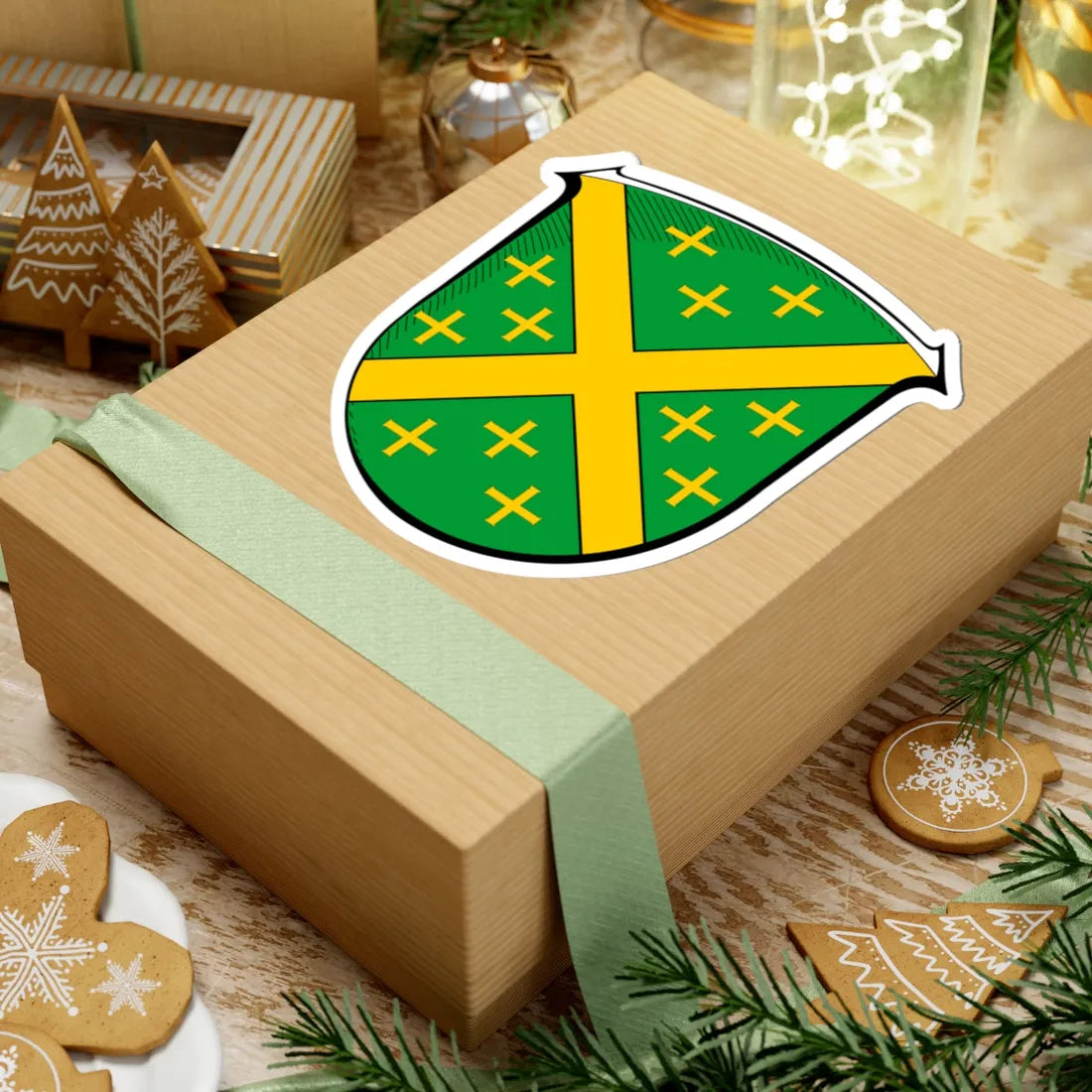 Wappen Merenberg (Germany) (Coat of Arms) STICKER Vinyl Kiss-Cut Decal - The Sticker Space