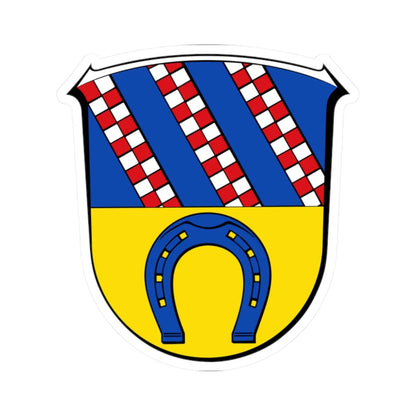 Wappen Messel (Germany) (Coat of Arms) STICKER Vinyl Kiss-Cut Decal 2 Inch White - The Sticker Space