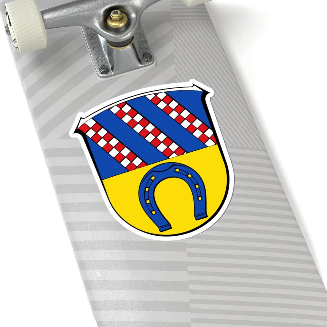 Wappen Messel (Germany) (Coat of Arms) STICKER Vinyl Kiss-Cut Decal - The Sticker Space