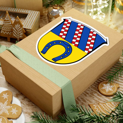 Wappen Messel (Germany) (Coat of Arms) STICKER Vinyl Kiss-Cut Decal - The Sticker Space