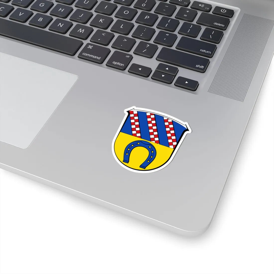Wappen Messel (Germany) (Coat of Arms) STICKER Vinyl Kiss-Cut Decal - The Sticker Space