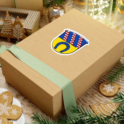 Wappen Messel (Germany) (Coat of Arms) STICKER Vinyl Kiss-Cut Decal - The Sticker Space