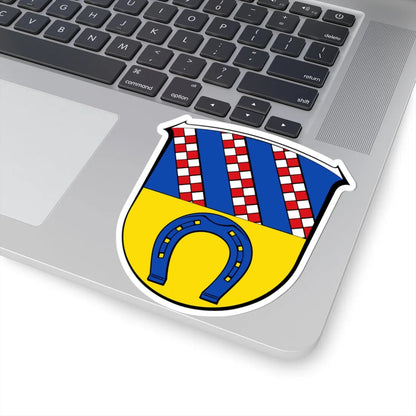 Wappen Messel (Germany) (Coat of Arms) STICKER Vinyl Kiss-Cut Decal - The Sticker Space