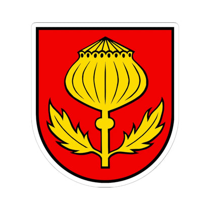 Wappen Mägenwil AG (Switzerland) (Coat of Arms) STICKER Vinyl Kiss-Cut Decal 6 Inch White - The Sticker Space