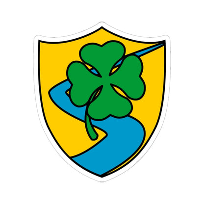 Wappen Müglitztal (Germany) (Coat of Arms) STICKER Vinyl Kiss-Cut Decal 6 Inch White - The Sticker Space