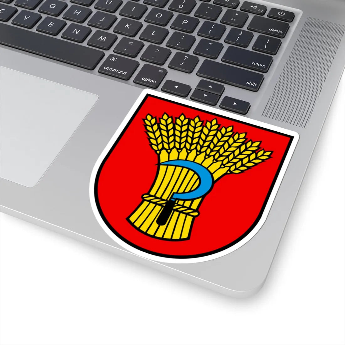 Wappen Möhlin AG (Switzerland) (Coat of Arms) STICKER Vinyl Kiss-Cut Decal - The Sticker Space