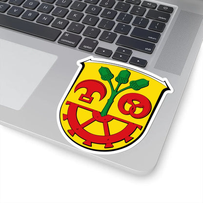 Wappen Mühltal (Germany) (Coat of Arms) STICKER Vinyl Kiss-Cut Decal - The Sticker Space