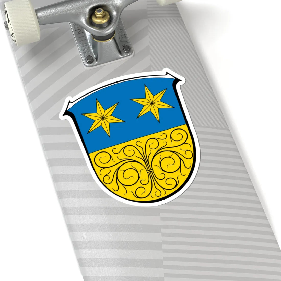 Wappen Michelstadt (Germany) (Coat of Arms) STICKER Vinyl Kiss-Cut Decal - The Sticker Space