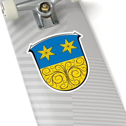 Wappen Michelstadt (Germany) (Coat of Arms) STICKER Vinyl Kiss-Cut Decal - The Sticker Space