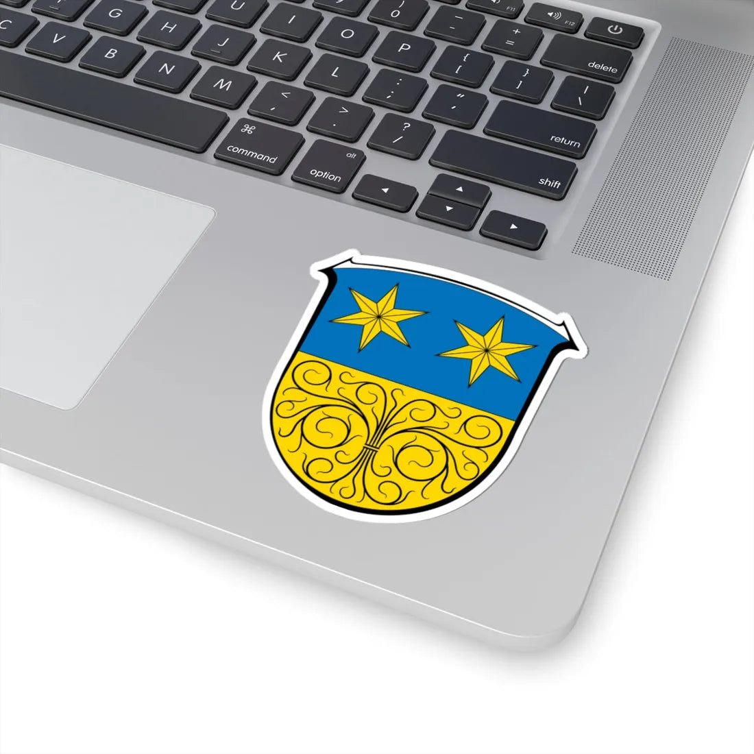 Wappen Michelstadt (Germany) (Coat of Arms) STICKER Vinyl Kiss-Cut Decal - The Sticker Space