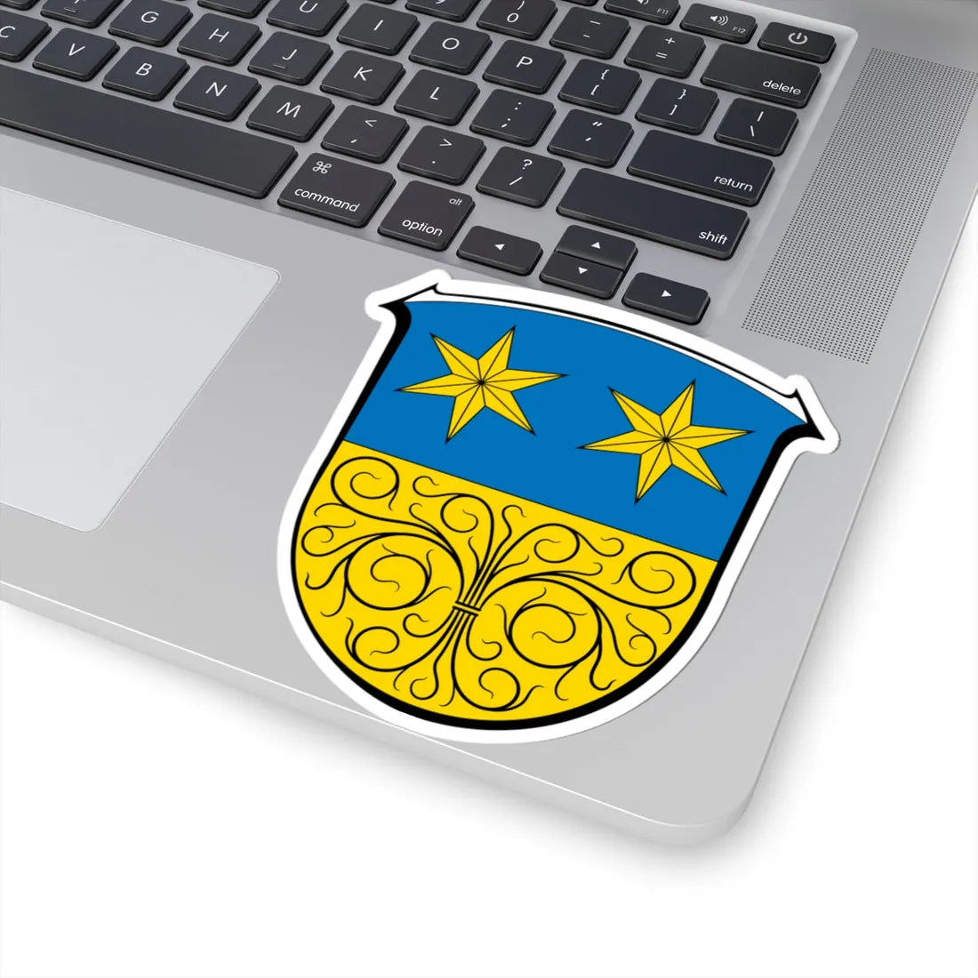 Wappen Michelstadt (Germany) (Coat of Arms) STICKER Vinyl Kiss-Cut Decal - The Sticker Space