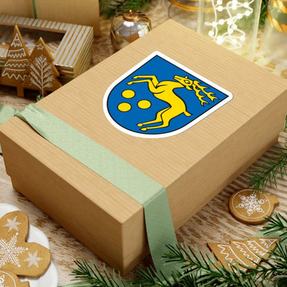 Wappen Mickhausen (Germany) (Coat of Arms) STICKER Vinyl Kiss-Cut Decal - The Sticker Space