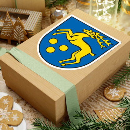 Wappen Mickhausen (Germany) (Coat of Arms) STICKER Vinyl Kiss-Cut Decal - The Sticker Space