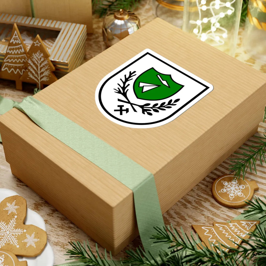 Wappen Mildenau (Germany) (Coat of Arms) STICKER Vinyl Kiss-Cut Decal - The Sticker Space