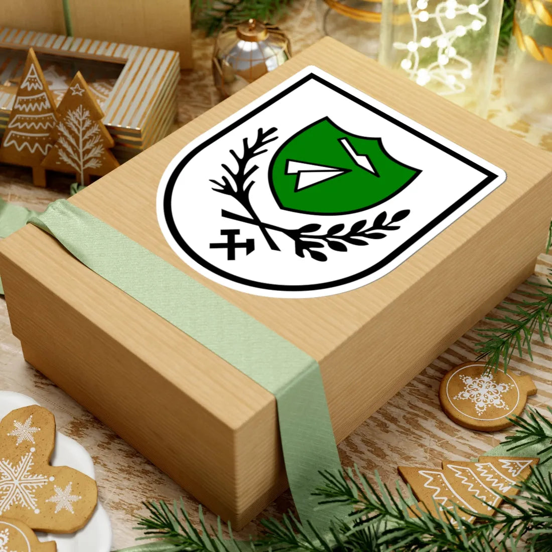 Wappen Mildenau (Germany) (Coat of Arms) STICKER Vinyl Kiss-Cut Decal - The Sticker Space