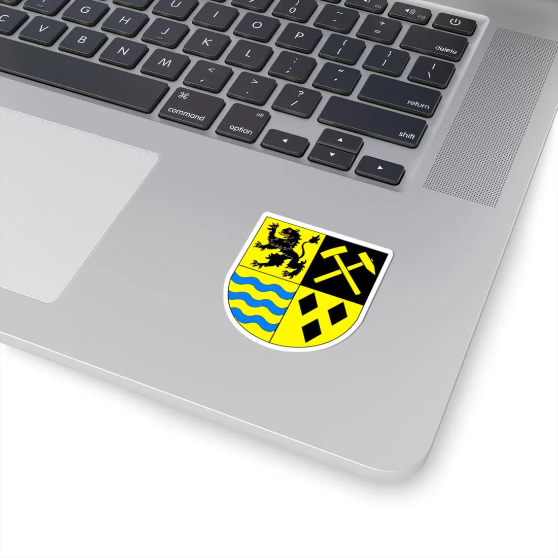 Wappen Mittelsachsen (Germany) (Coat of Arms) STICKER Vinyl Kiss-Cut Decal - The Sticker Space