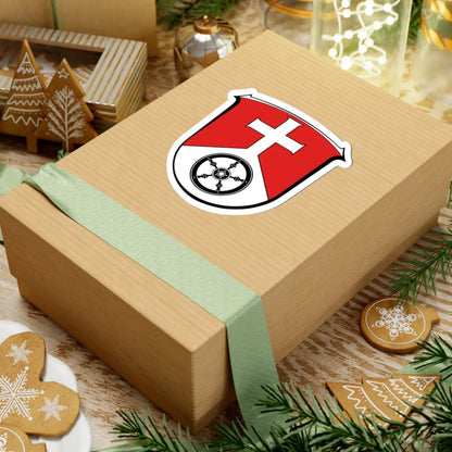 Wappen Münchhausen am Christenberg (Germany) (Coat of Arms) STICKER Vinyl Kiss-Cut Decal - The Sticker Space