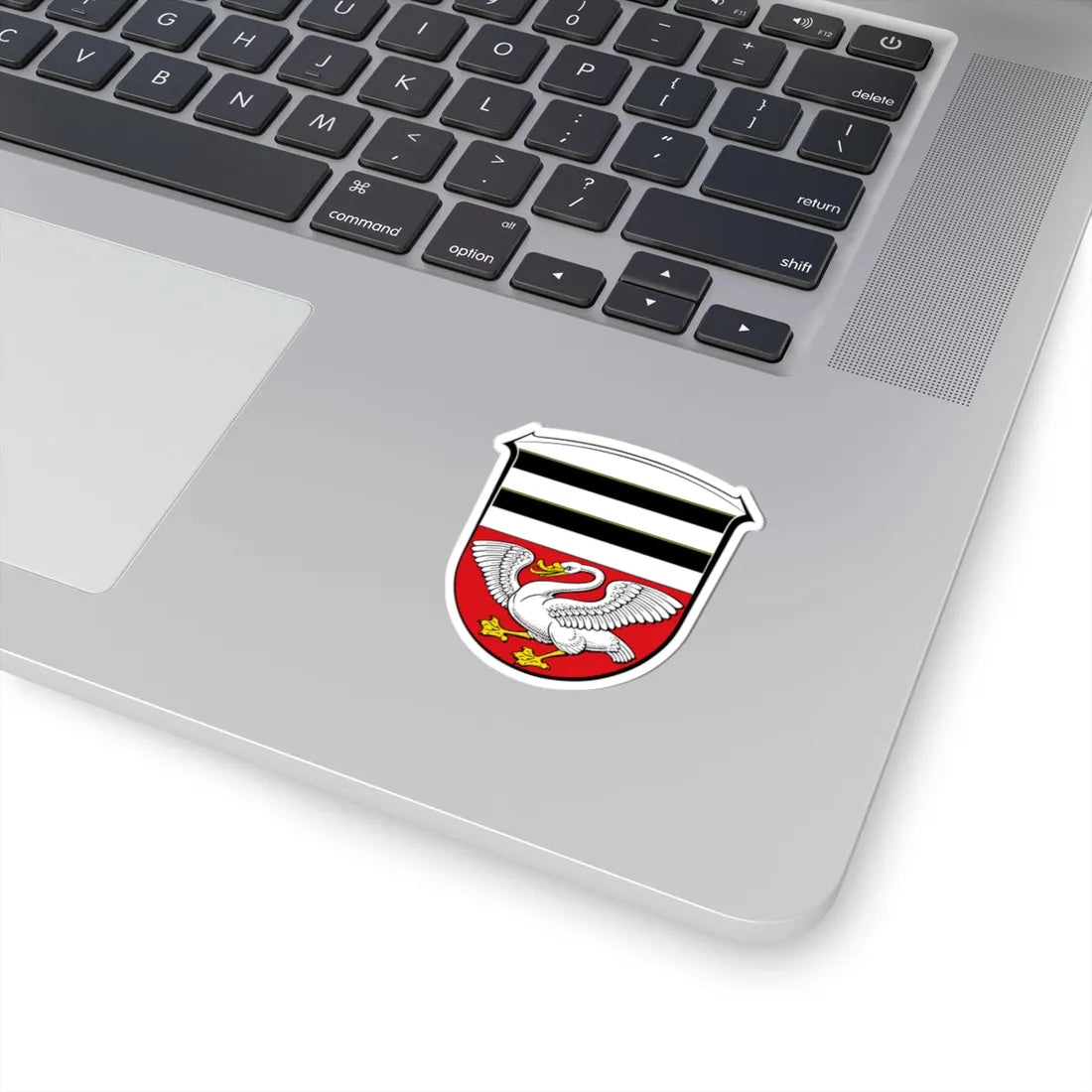 Wappen Münster Hessen (Germany) (Coat of Arms) STICKER Vinyl Kiss-Cut Decal - The Sticker Space