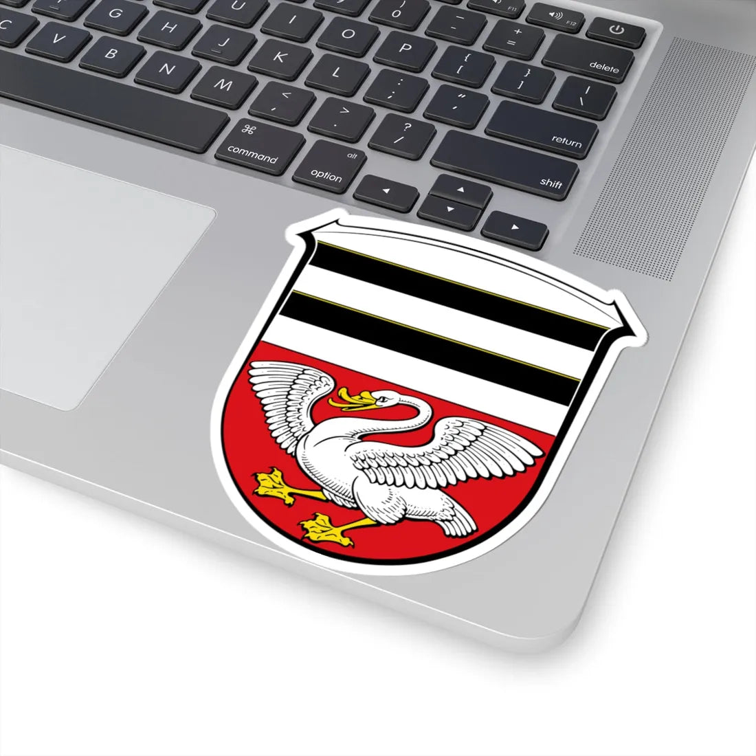 Wappen Münster Hessen (Germany) (Coat of Arms) STICKER Vinyl Kiss-Cut Decal - The Sticker Space
