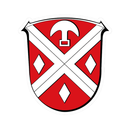 Wappen Modautal (Germany) (Coat of Arms) STICKER Vinyl Kiss-Cut Decal 2 Inch White - The Sticker Space