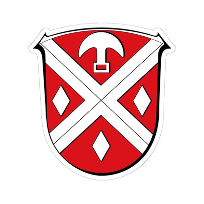 Wappen Modautal (Germany) (Coat of Arms) STICKER Vinyl Kiss-Cut Decal 6 Inch White - The Sticker Space