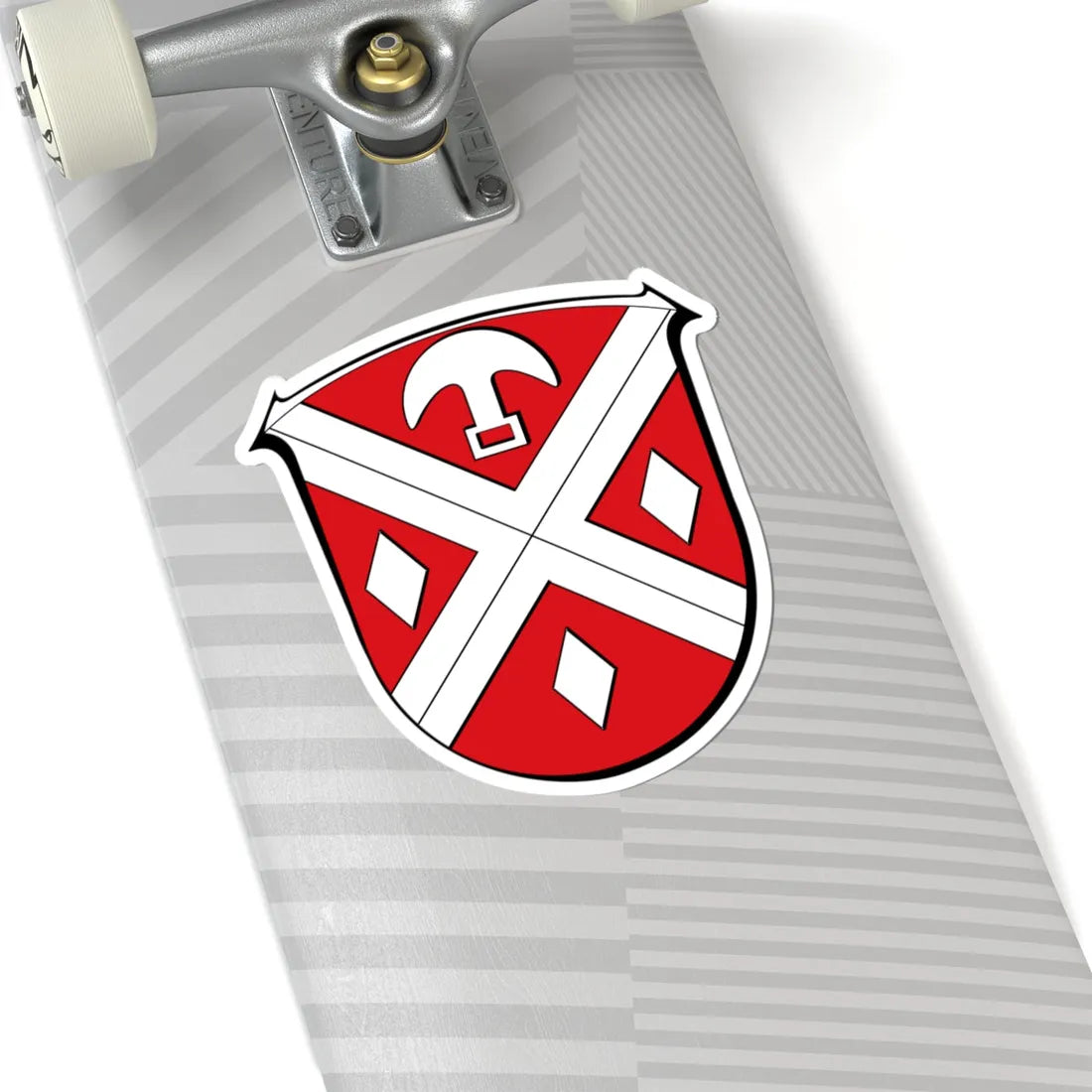 Wappen Modautal (Germany) (Coat of Arms) STICKER Vinyl Kiss-Cut Decal - The Sticker Space