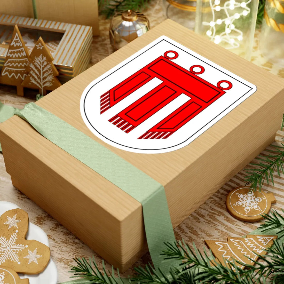 Wappen Montforter 19th (Austria) (Coat of Arms) STICKER Vinyl Kiss-Cut Decal - The Sticker Space