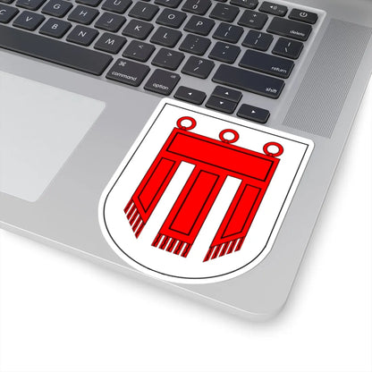 Wappen Montforter 19th (Austria) (Coat of Arms) STICKER Vinyl Kiss-Cut Decal - The Sticker Space