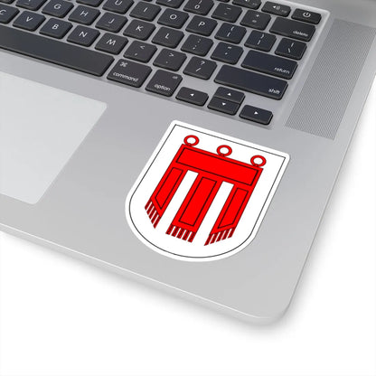 Wappen Montforter 19th (Switzerland) (Coat of Arms) STICKER Vinyl Kiss-Cut Decal - The Sticker Space