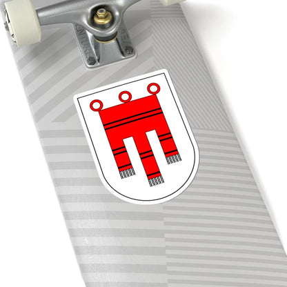 Wappen Montforter (Austria) (Coat of Arms) STICKER Vinyl Kiss-Cut Decal - The Sticker Space