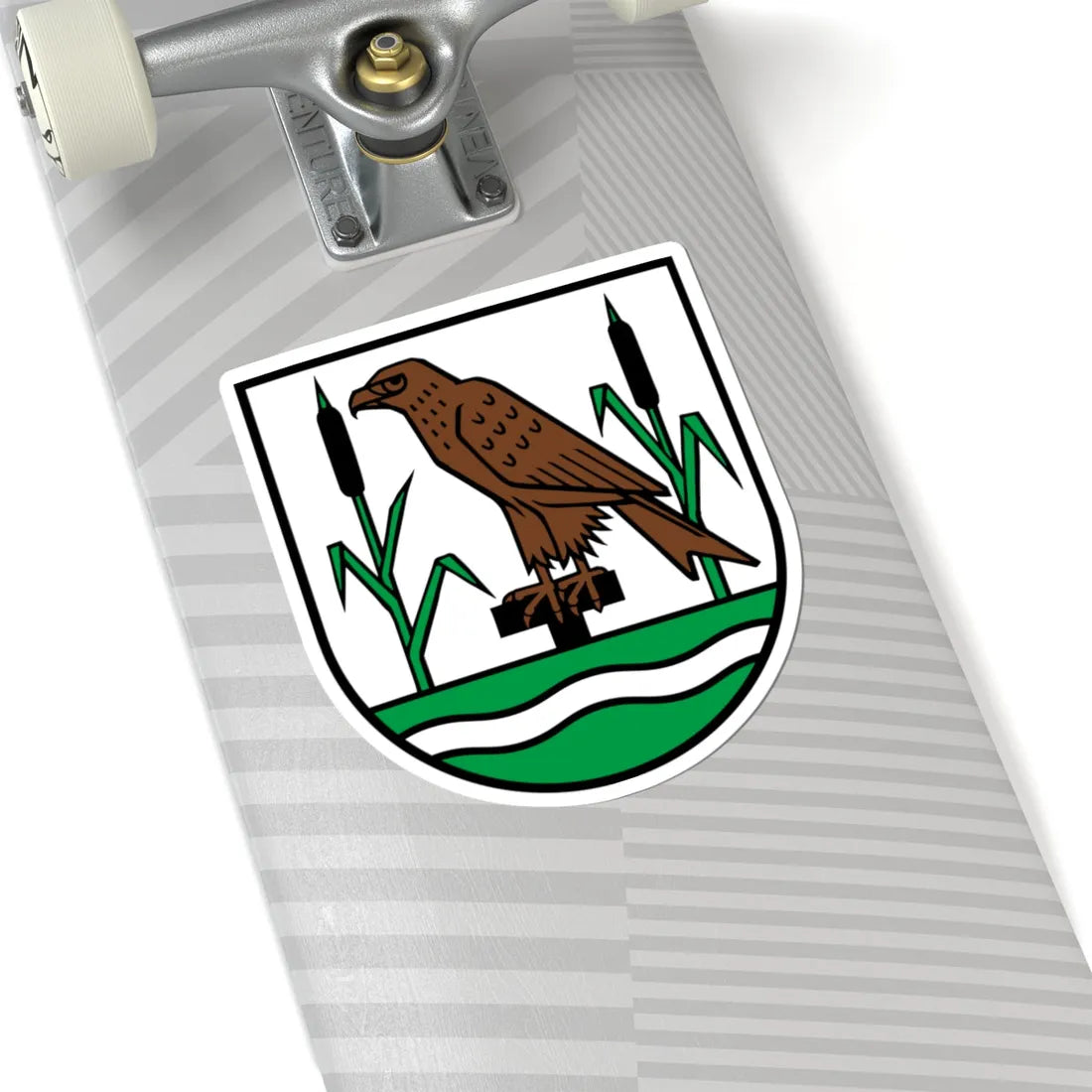 Wappen Moosleerau AG (Switzerland) (Coat of Arms) STICKER Vinyl Kiss-Cut Decal - The Sticker Space