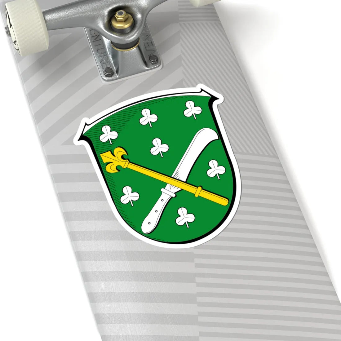 Wappen Morschen (Germany) (Coat of Arms) STICKER Vinyl Kiss-Cut Decal - The Sticker Space