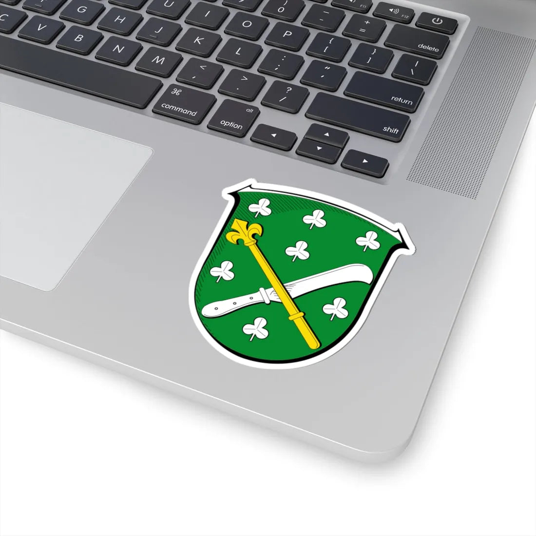 Wappen Morschen (Germany) (Coat of Arms) STICKER Vinyl Kiss-Cut Decal - The Sticker Space