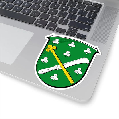 Wappen Morschen (Germany) (Coat of Arms) STICKER Vinyl Kiss-Cut Decal - The Sticker Space