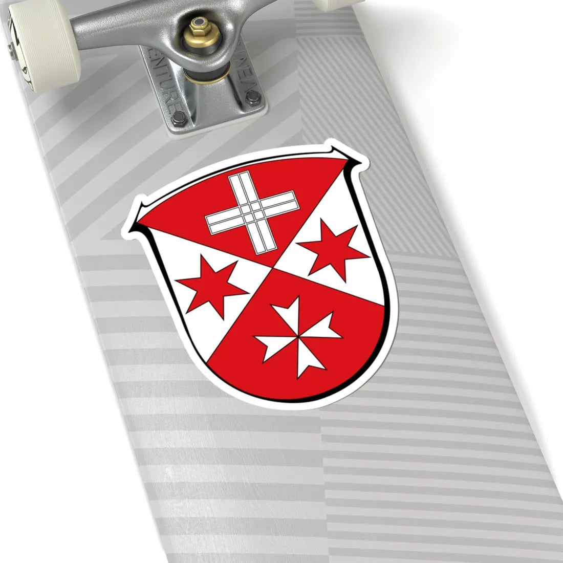 Wappen Mossautal (Germany) (Coat of Arms) STICKER Vinyl Kiss-Cut Decal - The Sticker Space