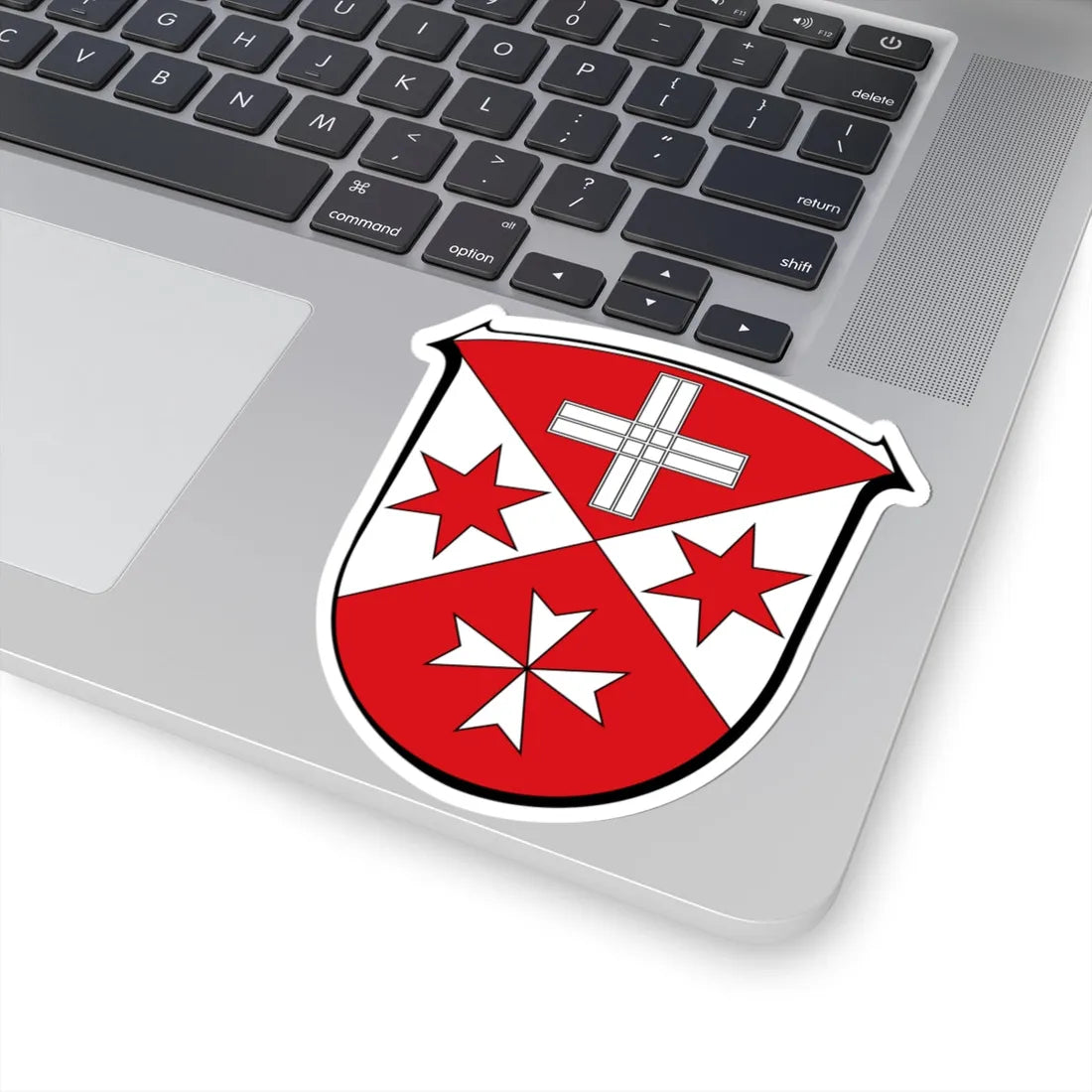 Wappen Mossautal (Germany) (Coat of Arms) STICKER Vinyl Kiss-Cut Decal - The Sticker Space