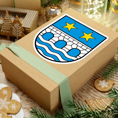 Wappen Muhen AG (Switzerland) (Coat of Arms) STICKER Vinyl Kiss-Cut Decal - The Sticker Space