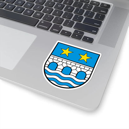 Wappen Muhen AG (Switzerland) (Coat of Arms) STICKER Vinyl Kiss-Cut Decal - The Sticker Space