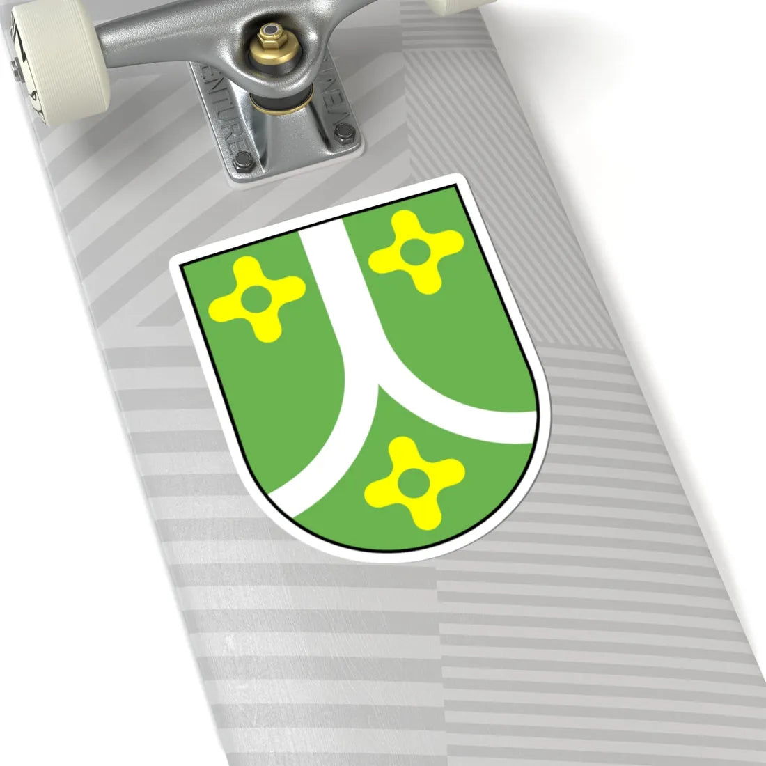 Wappen Muldentalkreis (Germany) (Coat of Arms) STICKER Vinyl Kiss-Cut Decal - The Sticker Space