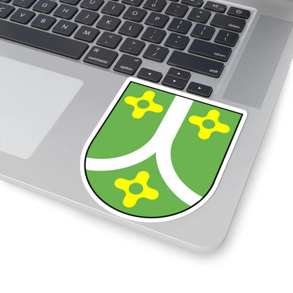 Wappen Muldentalkreis (Germany) (Coat of Arms) STICKER Vinyl Kiss-Cut Decal - The Sticker Space