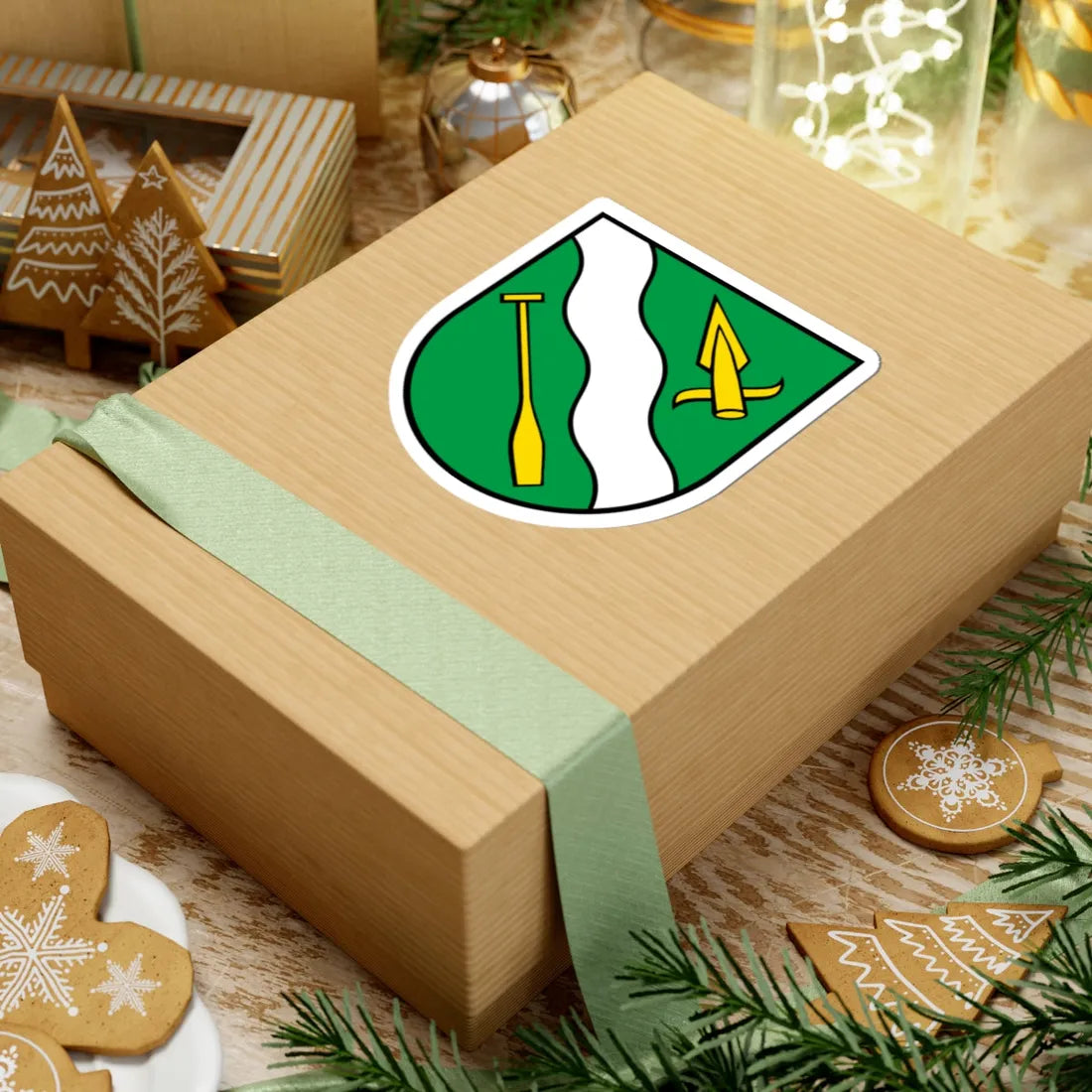 Wappen Mumpf AG (Switzerland) (Coat of Arms) STICKER Vinyl Kiss-Cut Decal - The Sticker Space