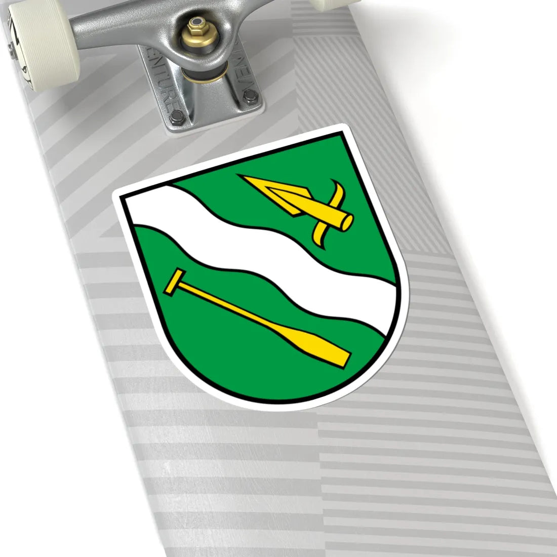 Wappen Mumpf AG (Switzerland) (Coat of Arms) STICKER Vinyl Kiss-Cut Decal - The Sticker Space