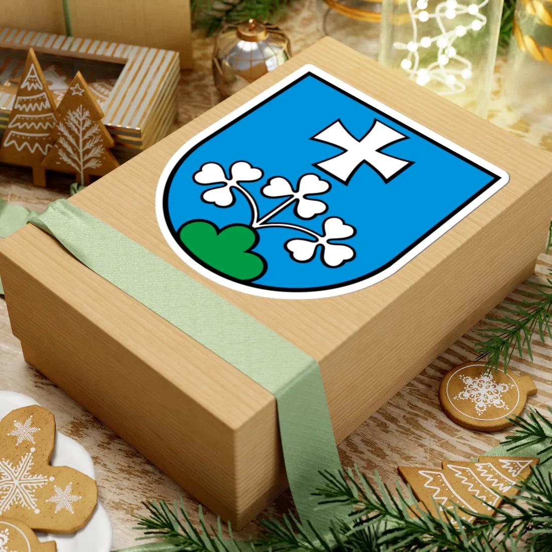 Wappen Murgenthal AG (Switzerland) (Coat of Arms) STICKER Vinyl Kiss-Cut Decal - The Sticker Space