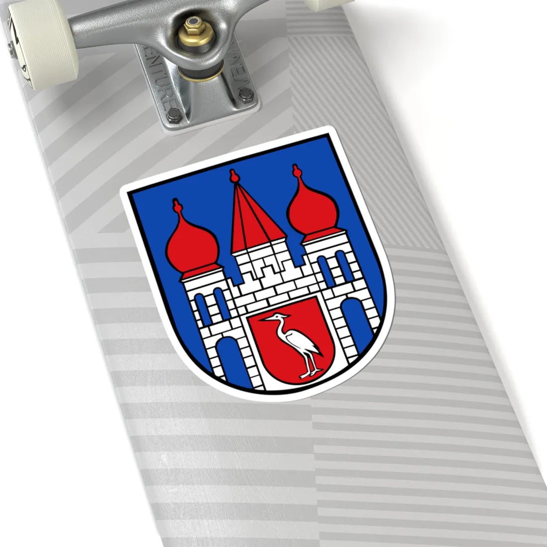 Wappen mutzschen (Germany) (Coat of Arms) STICKER Vinyl Kiss-Cut Decal - The Sticker Space