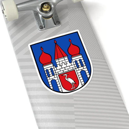 Wappen mutzschen (Germany) (Coat of Arms) STICKER Vinyl Kiss-Cut Decal - The Sticker Space