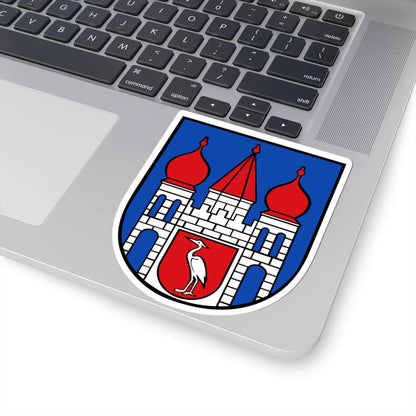 Wappen mutzschen (Germany) (Coat of Arms) STICKER Vinyl Kiss-Cut Decal - The Sticker Space
