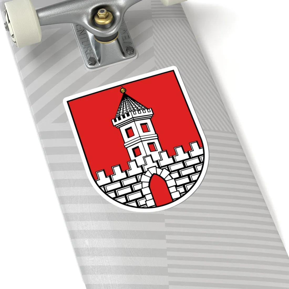 Wappen Naunhof (Germany) (Coat of Arms) STICKER Vinyl Kiss-Cut Decal - The Sticker Space