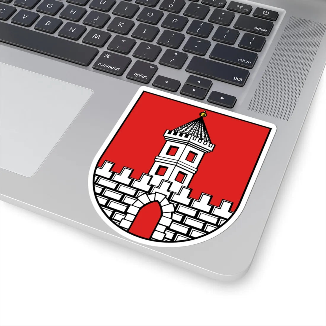 Wappen Naunhof (Germany) (Coat of Arms) STICKER Vinyl Kiss-Cut Decal - The Sticker Space
