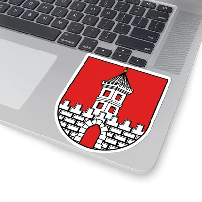 Wappen Naunhof (Germany) (Coat of Arms) STICKER Vinyl Kiss-Cut Decal - The Sticker Space